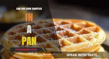 Chaffles: Pan-Cooking for a Crispy Treat