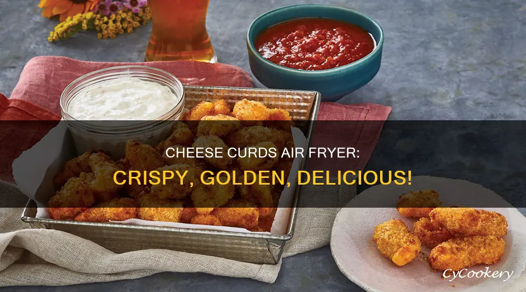 can you cook cheese curds in an air fryer