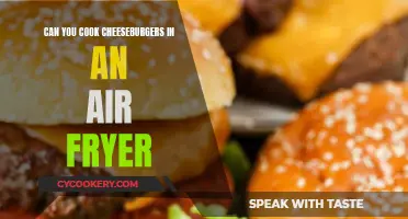 Air Fryer Cheeseburgers: The Ultimate Guide to Perfectly Cooked Burgers