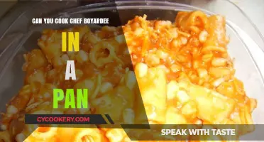 Chef Boyardee: Pan-Cooking Explored