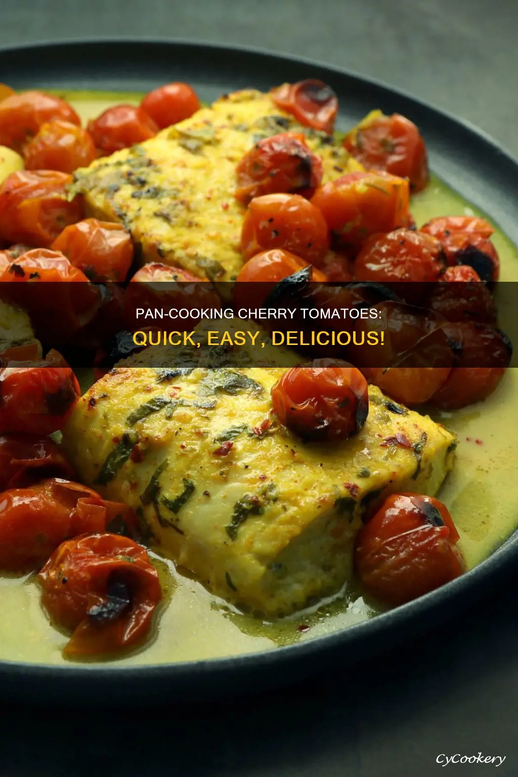 can you cook cherry tomatoes in a pan