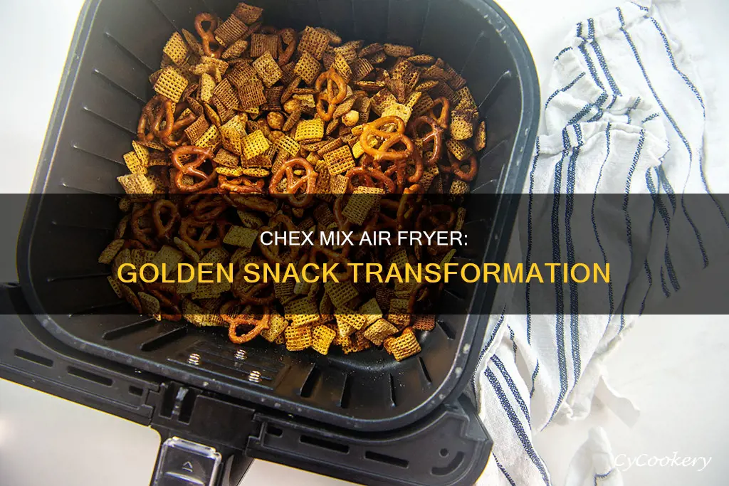 can you cook chex mix in an air fryer