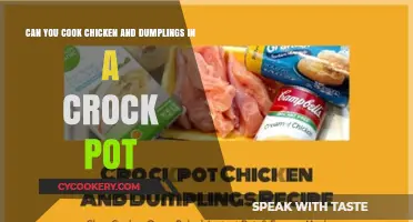 Easy Chicken and Dumplings: Crock-Pot Magic