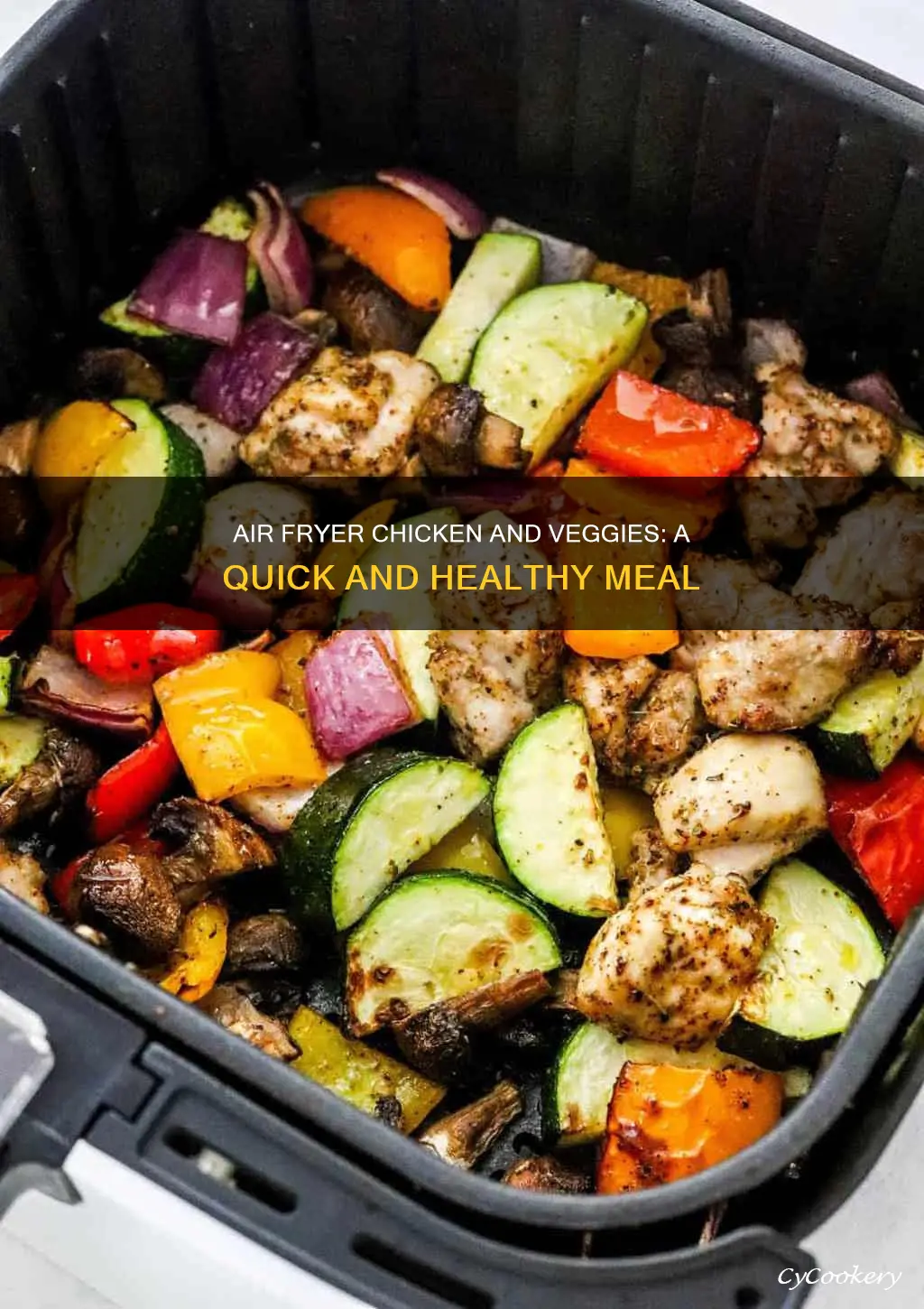 can you cook chicken and vegetables together in air fryer