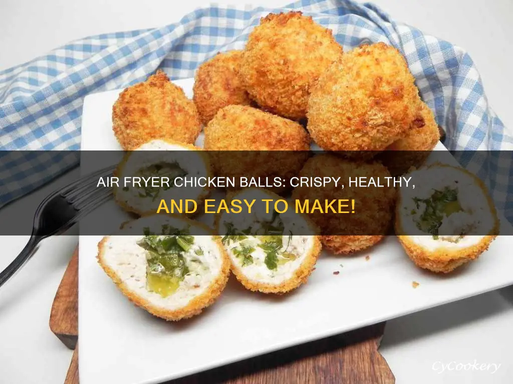 can you cook chicken balls in air fryer