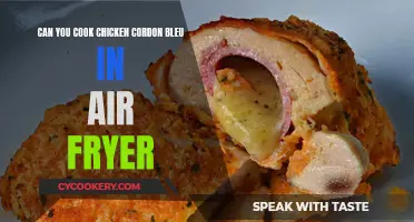 Air Fryer Chicken cordon bleu: Quick and Easy Baked Delight