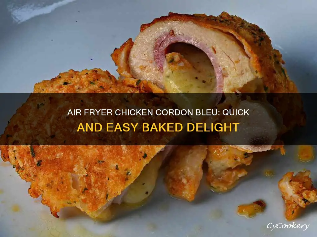 can you cook chicken cordon bleu in air fryer