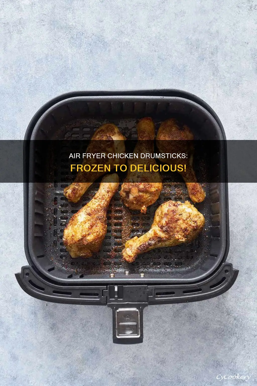 can you cook chicken drumsticks from frozen in air fryer