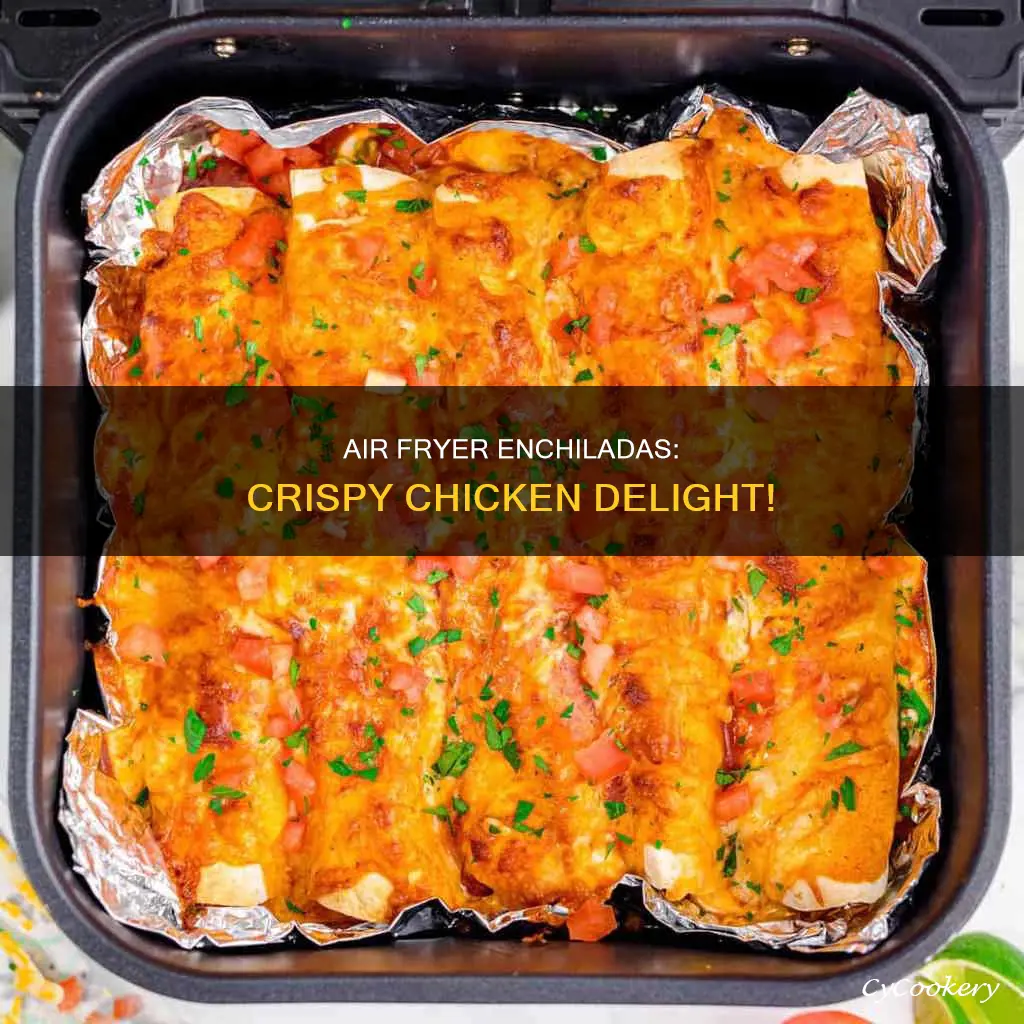 can you cook chicken enchiladas in the air fryer