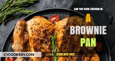 Chicken in a Brownie Pan: A Creative Cooking Method