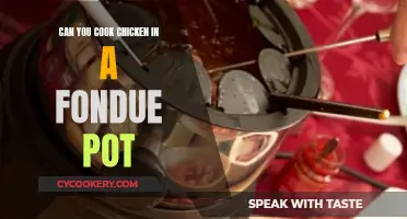 Chicken Fondue: A Creative Way to Use Your Pot