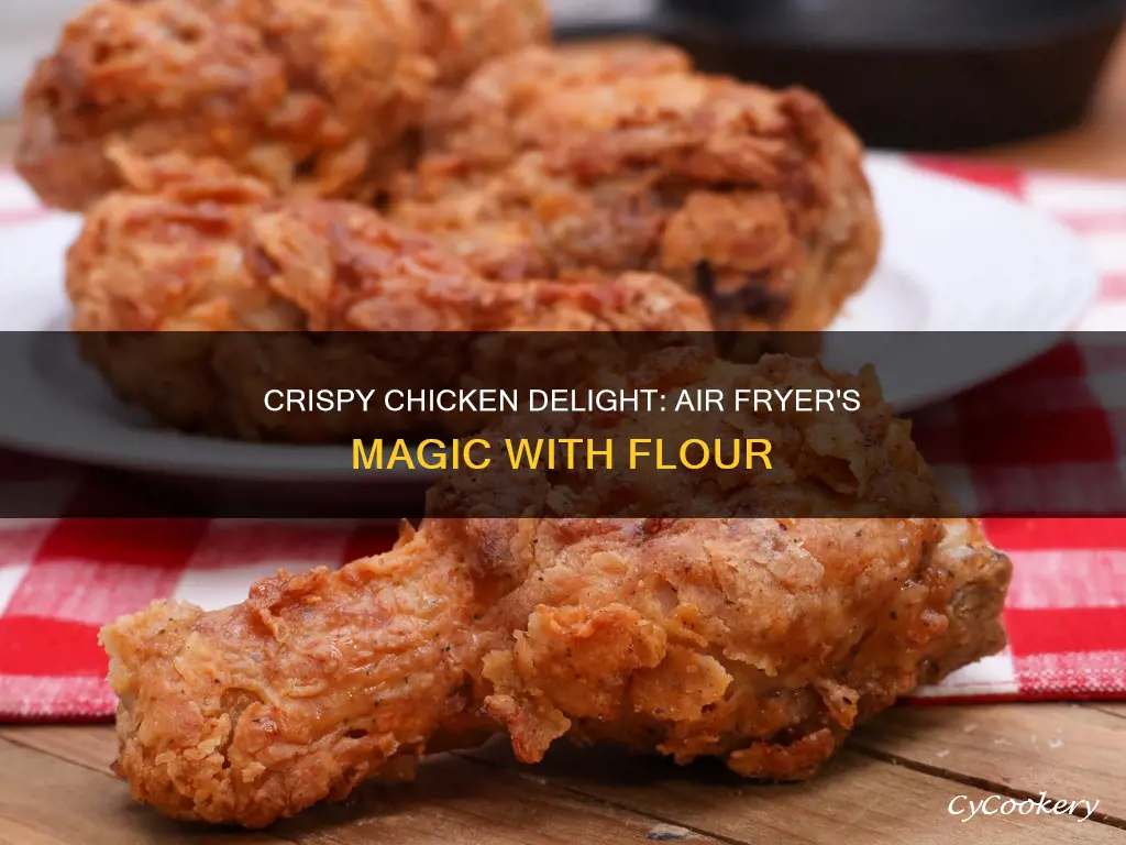 can you cook chicken in air fryer with flour