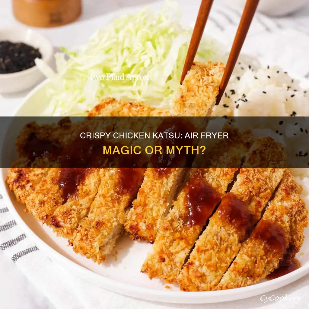 can you cook chicken katsu in an air fryer