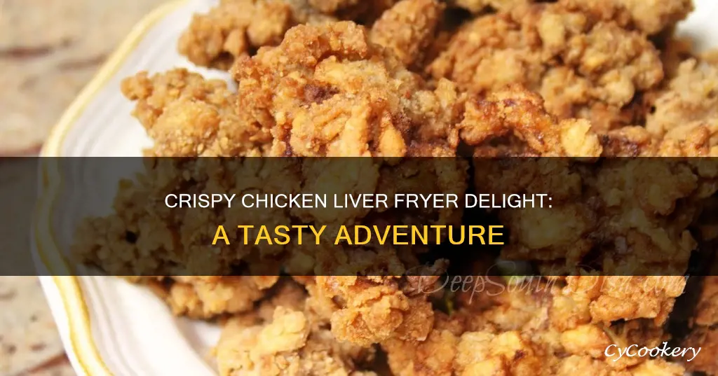 can you cook chicken livers in a deep fryer