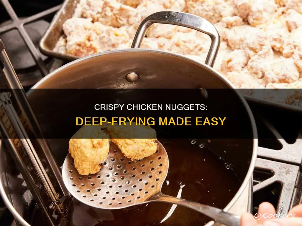 can you cook chicken nuggets in a deep fat fryer