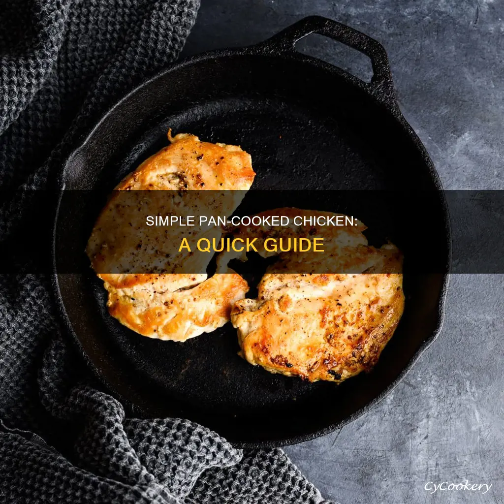 can you cook chicken on a pan