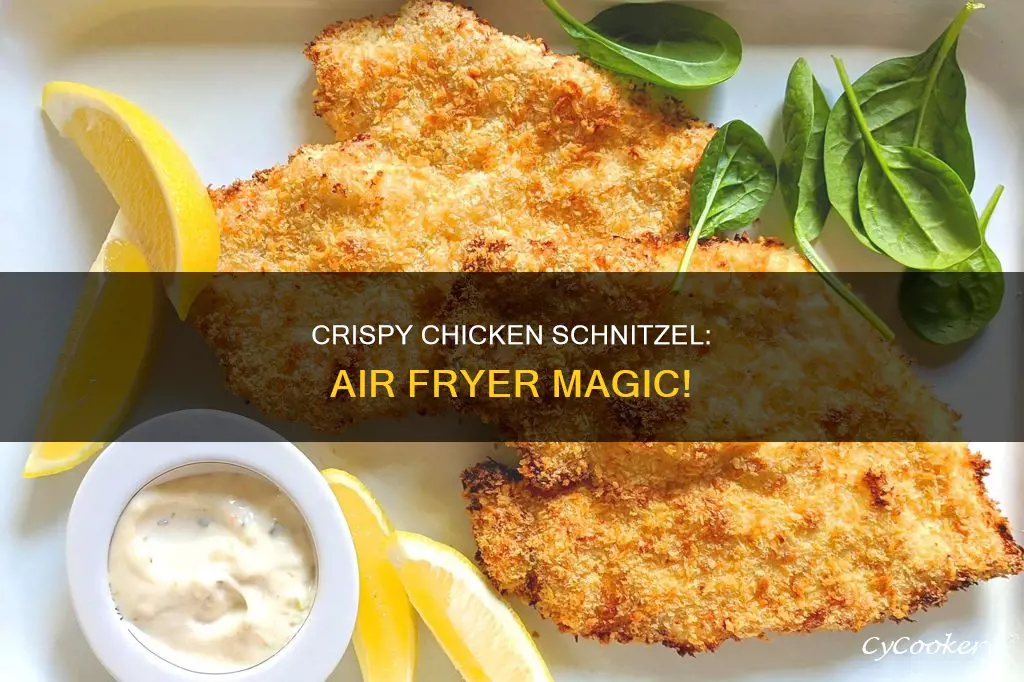 can you cook chicken schnitzel in air fryer