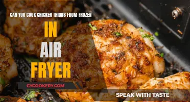 Quick and Easy: Cooking Frozen Chicken Thighs in the Air Fryer