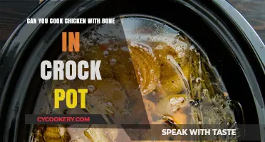 Cooking Chicken with Bones in a Crock Pot: Safe?