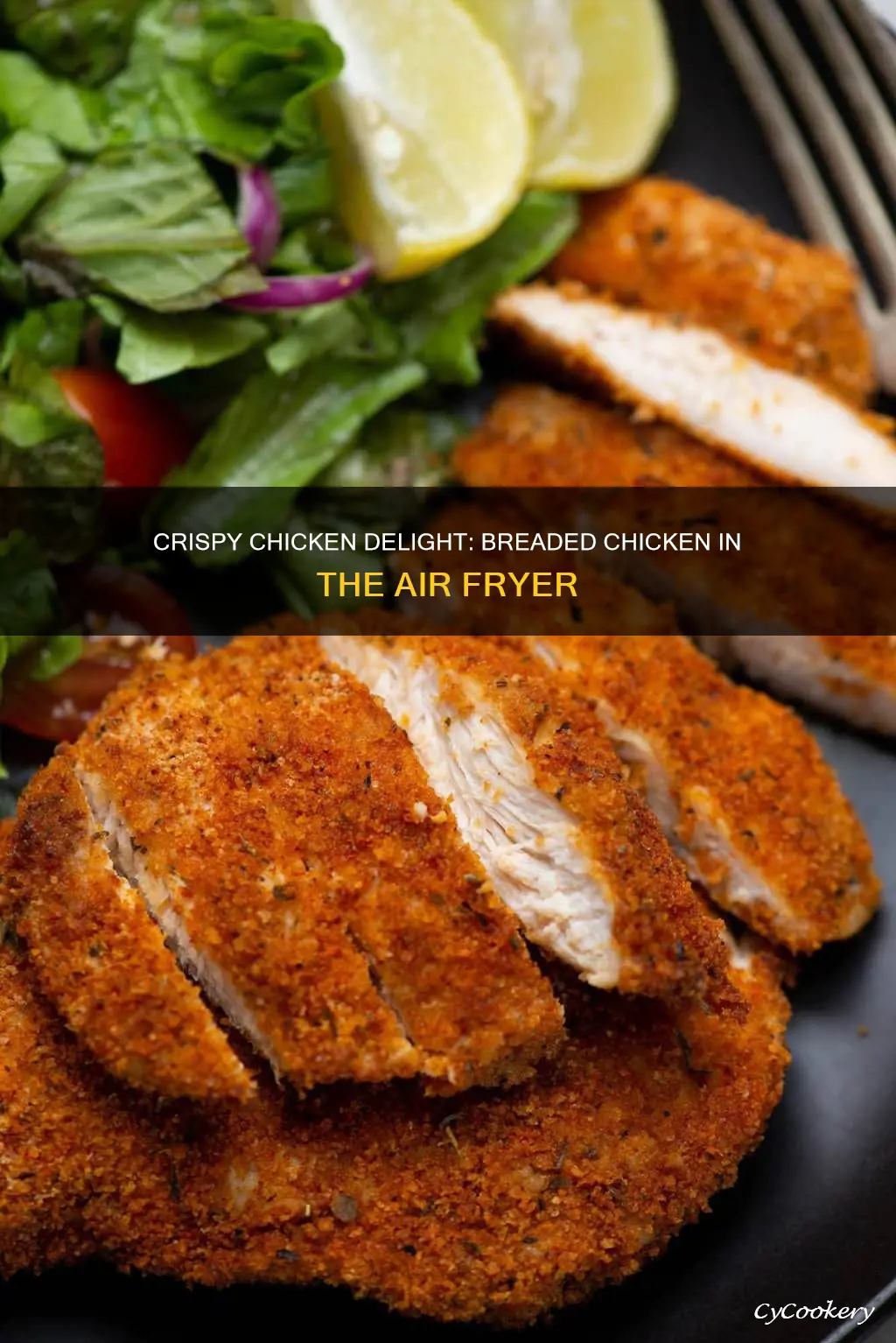 can you cook chicken with bread crumbs in air fryer