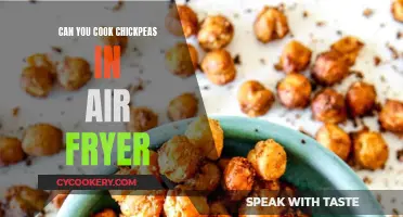 Crispy Chickpea Delight: Air Fryer Magic Unveiled