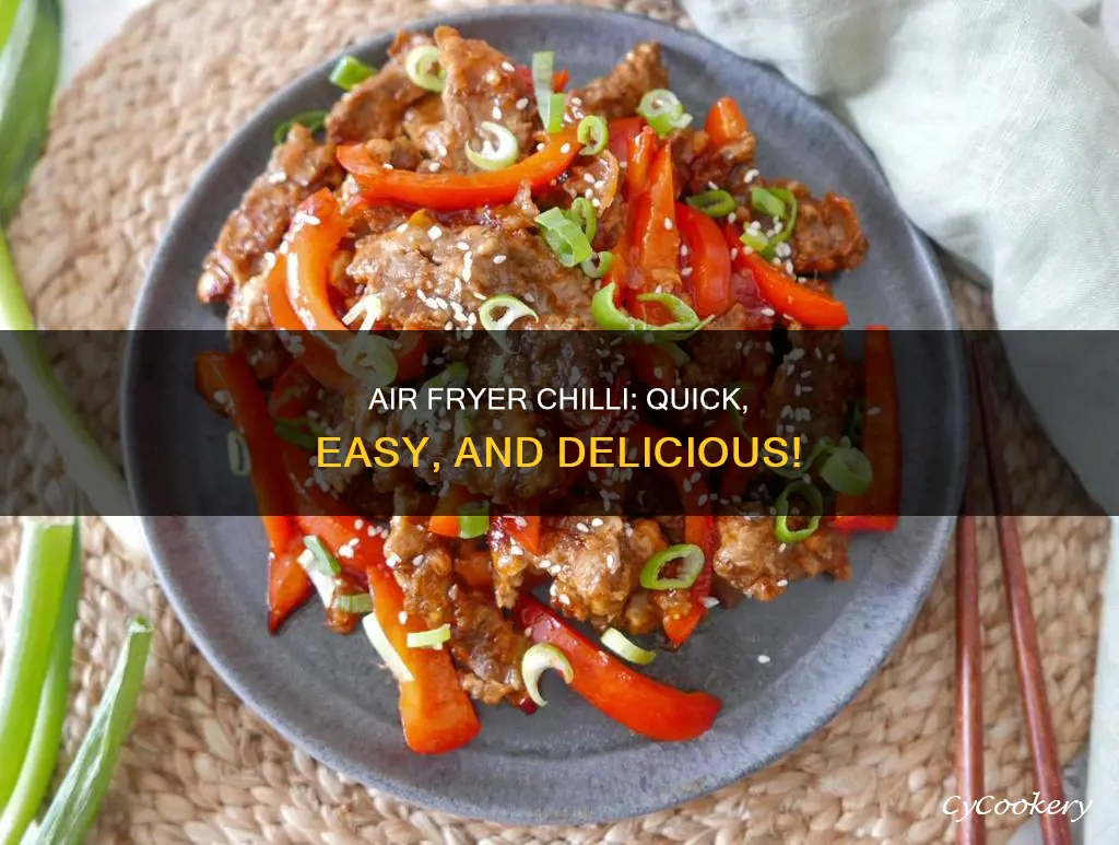 can you cook chilli in air fryer