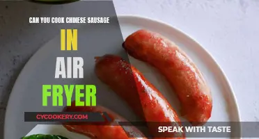 Crispy Chinese Sausage: Air Fryer Magic Unveiled