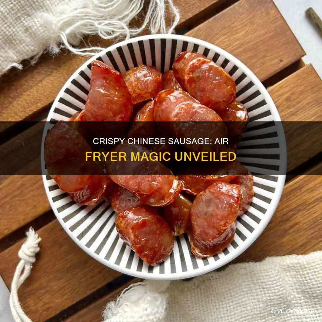 can you cook chinese sausage in air fryer