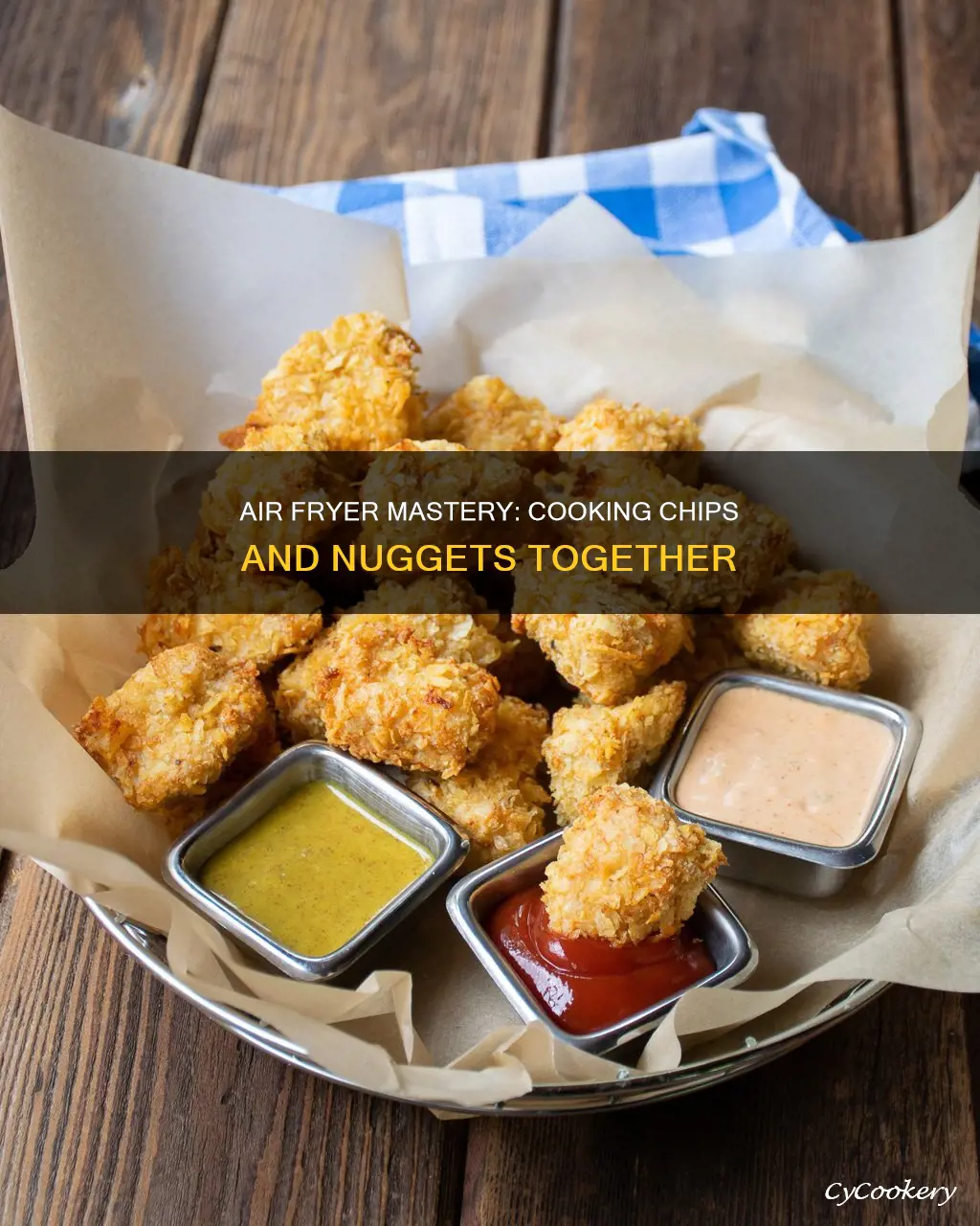 can you cook chips and nuggets together in air fryer