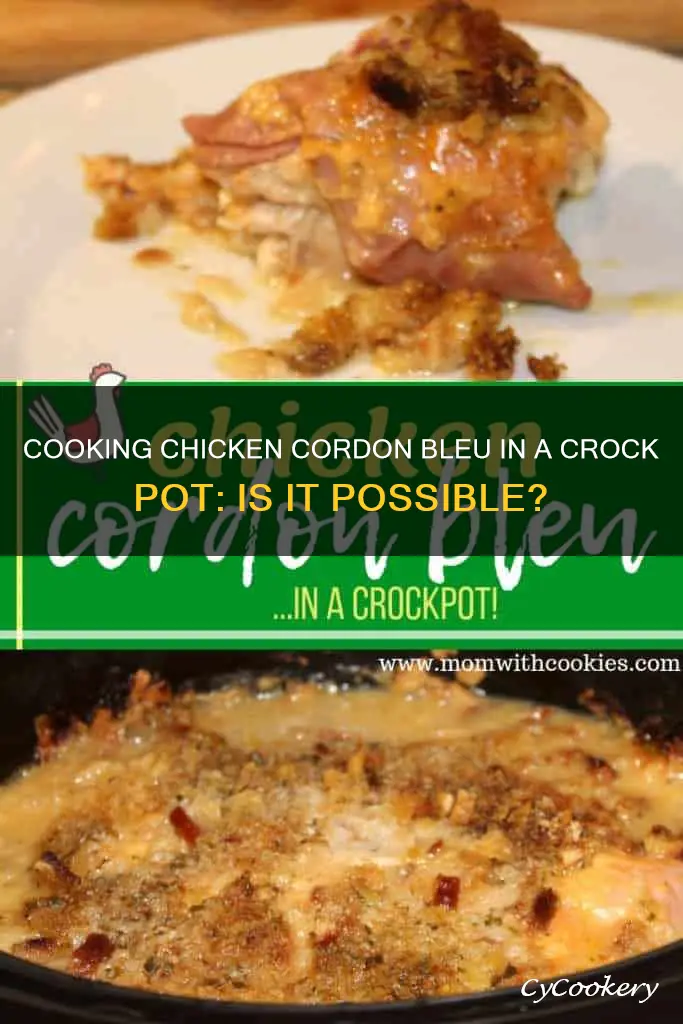 can you cook chix cordue blue in crock pot