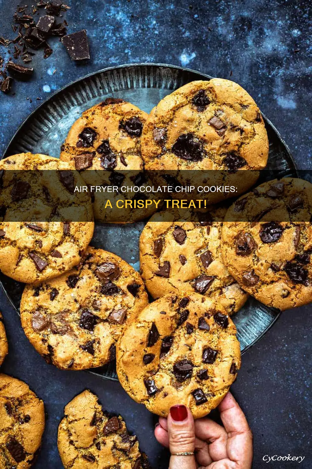 can you cook chocolate chip cookies in an air fryer