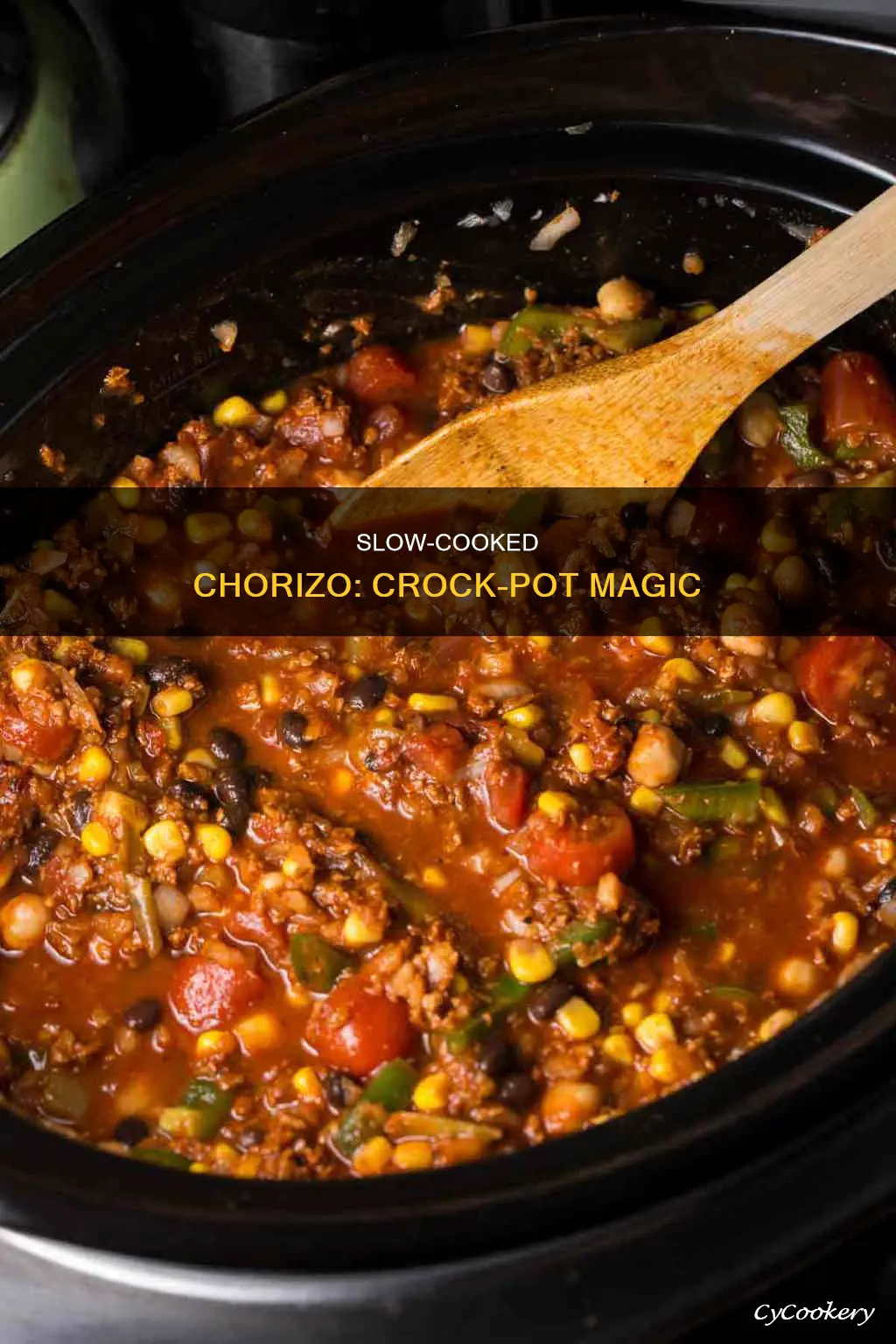 can you cook chorizo in a crock pot