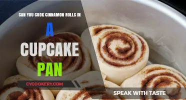 Baking Cinnamon Rolls: Cupcake Pan Method