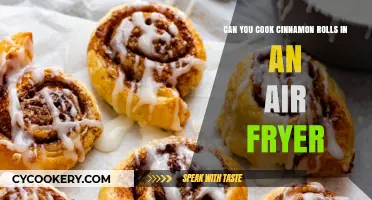 Air Fryer Cinnamon Rolls: A Sweet, Crispy Treat