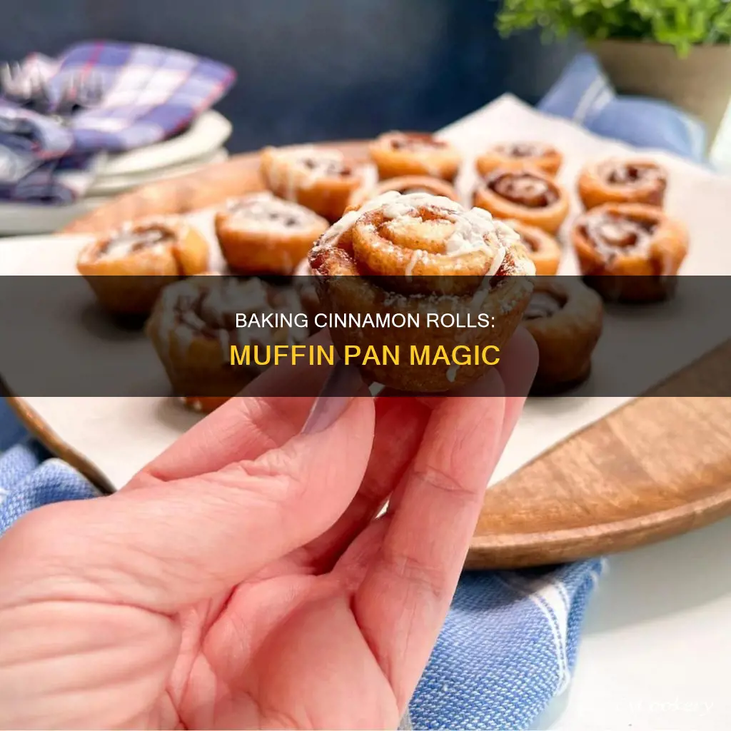 can you cook cinnamon rolls in muffin pan