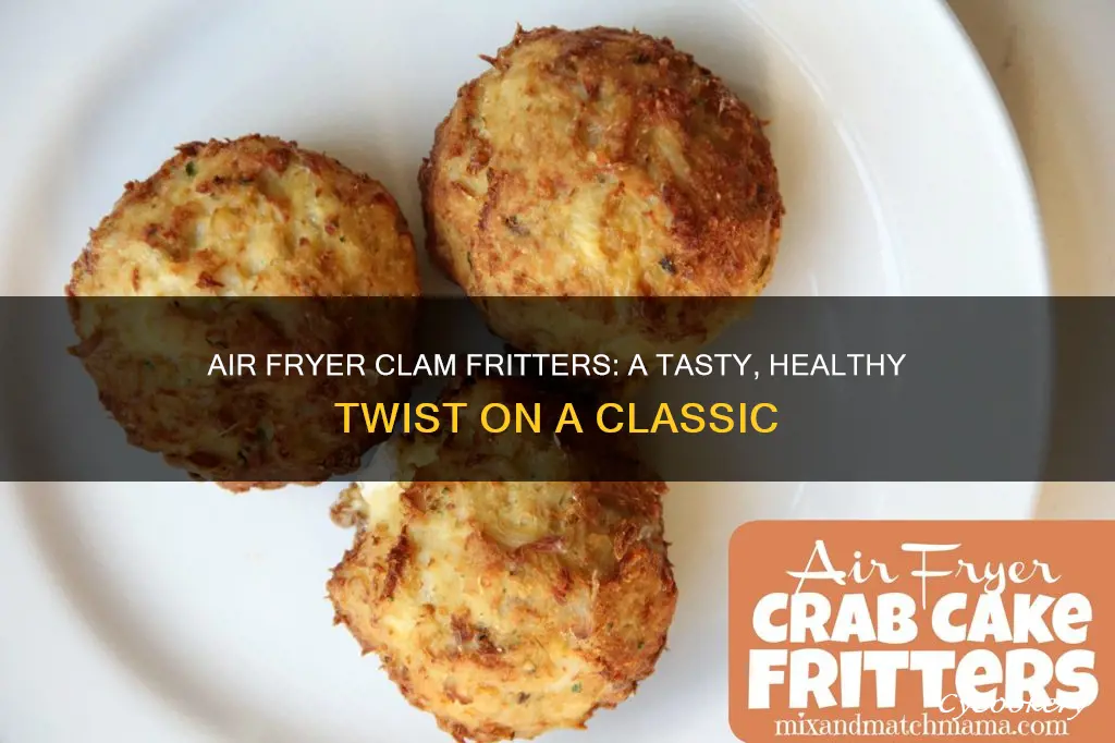 can you cook clam fritters in an air fryer