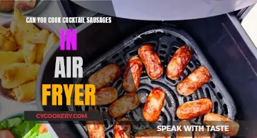 Air Fryer Cocktail Sausage Delight: Quick and Easy Recipe