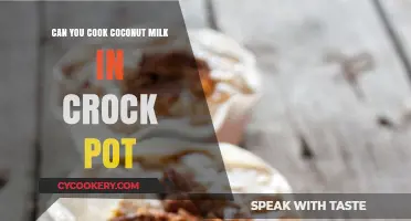 Coconut Milk Slow Cooking: Crock Pot Recipes