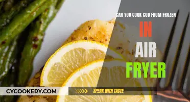 Air Fryer Cod: Frozen to Delicious in Minutes!