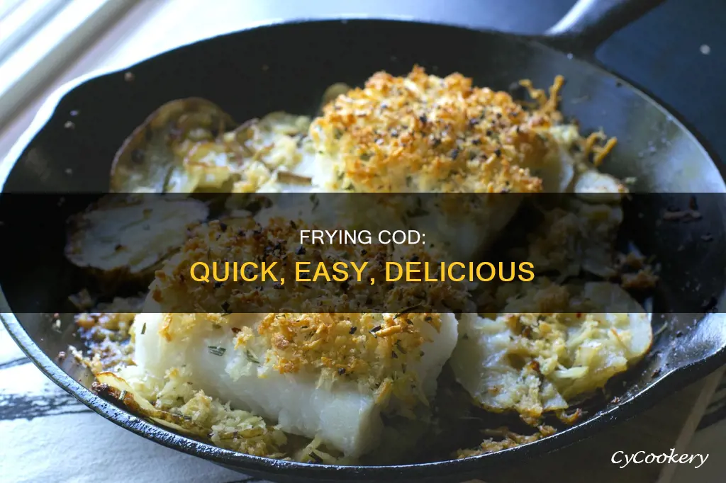 can you cook cod in a frying pan