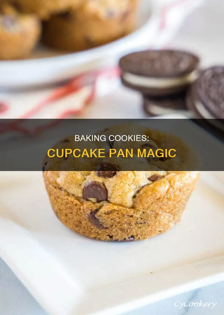 can you cook cookies in a cupcake pan