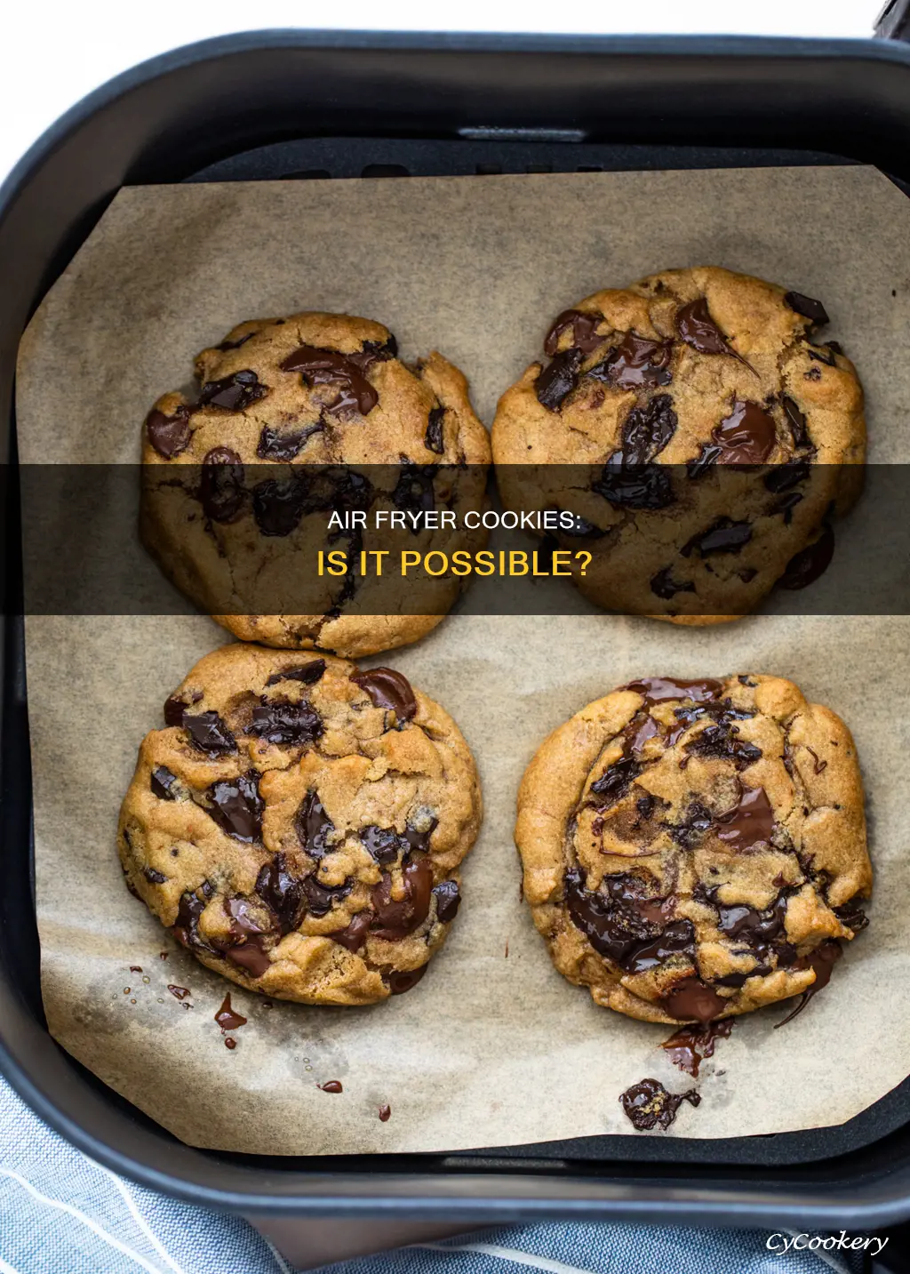 can you cook cookies inside an air fryer