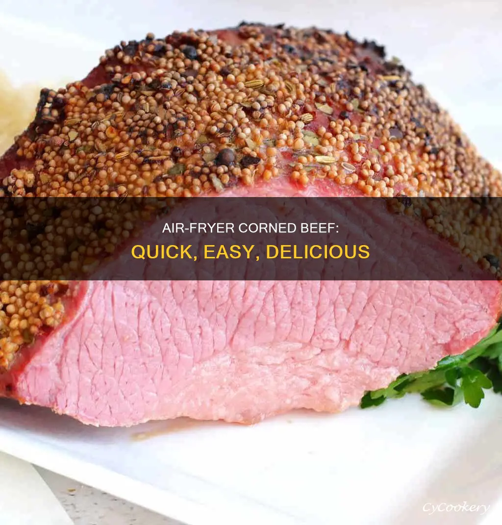 can you cook corn beef in the air fryer