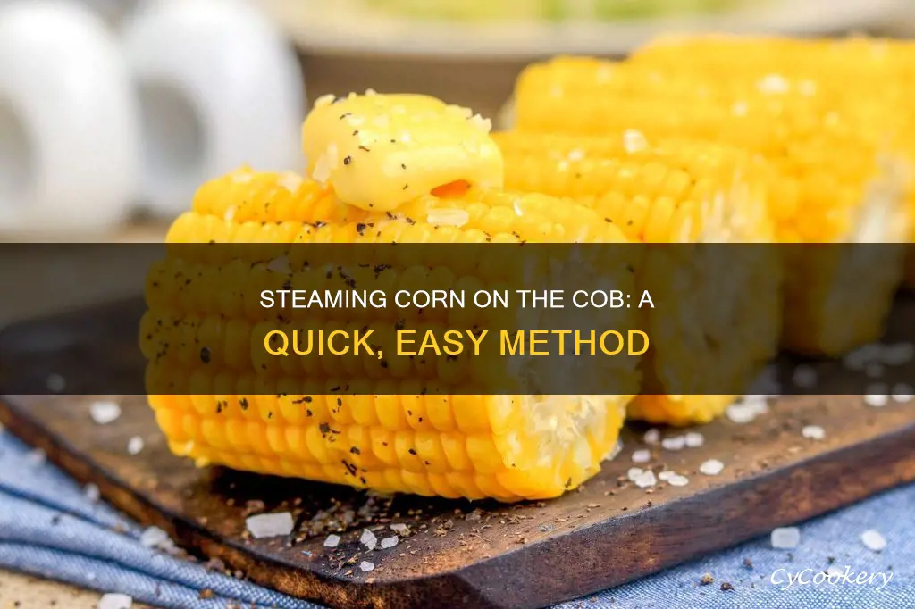 can you cook corn on the cob in a steamer