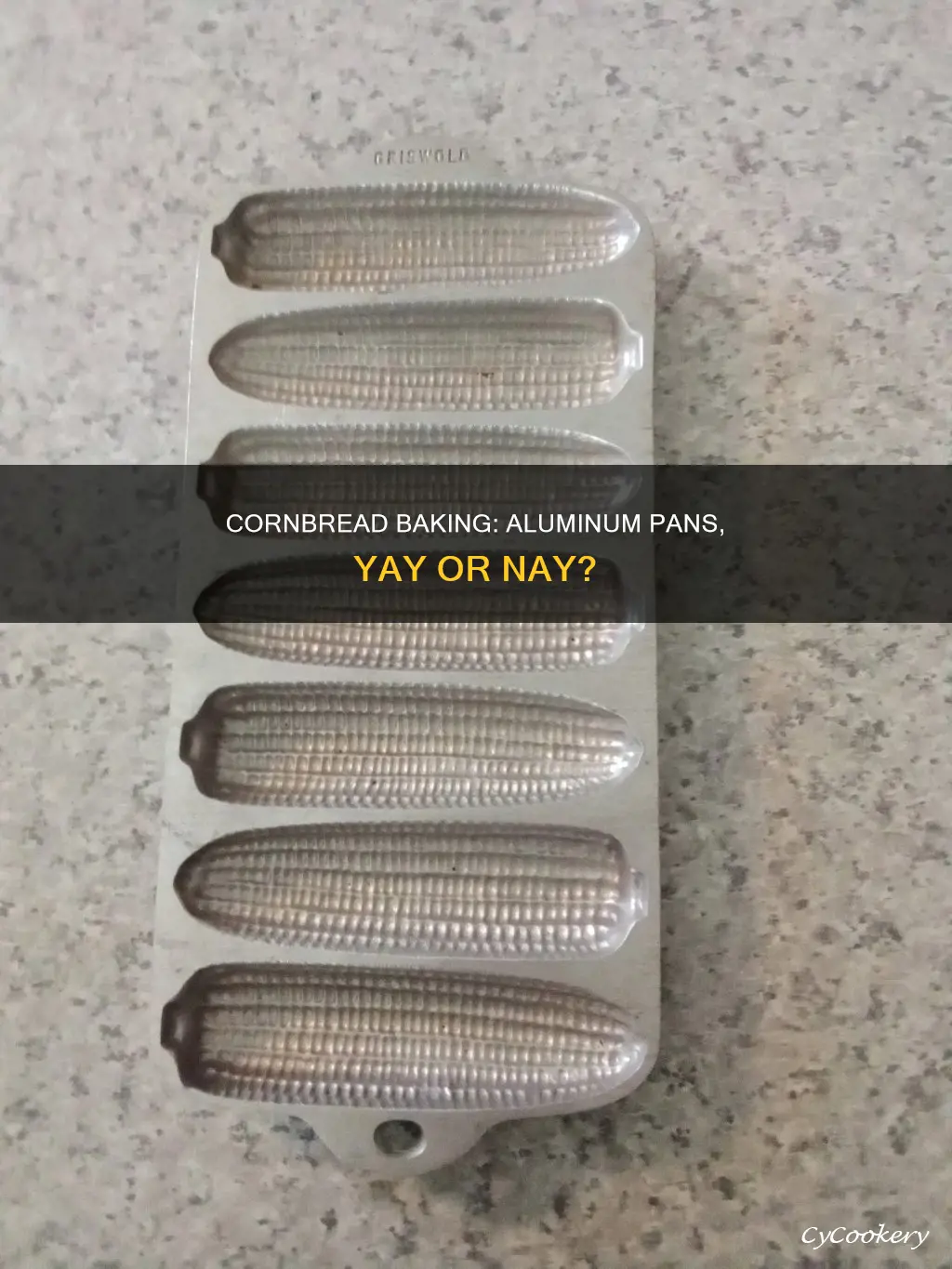 can you cook cornbread in aluminum pan
