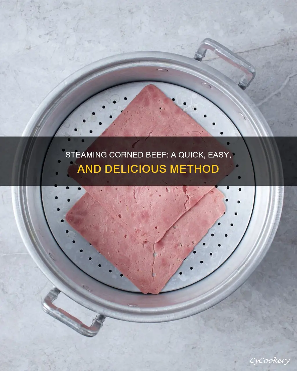 can you cook corned beef in a steamer