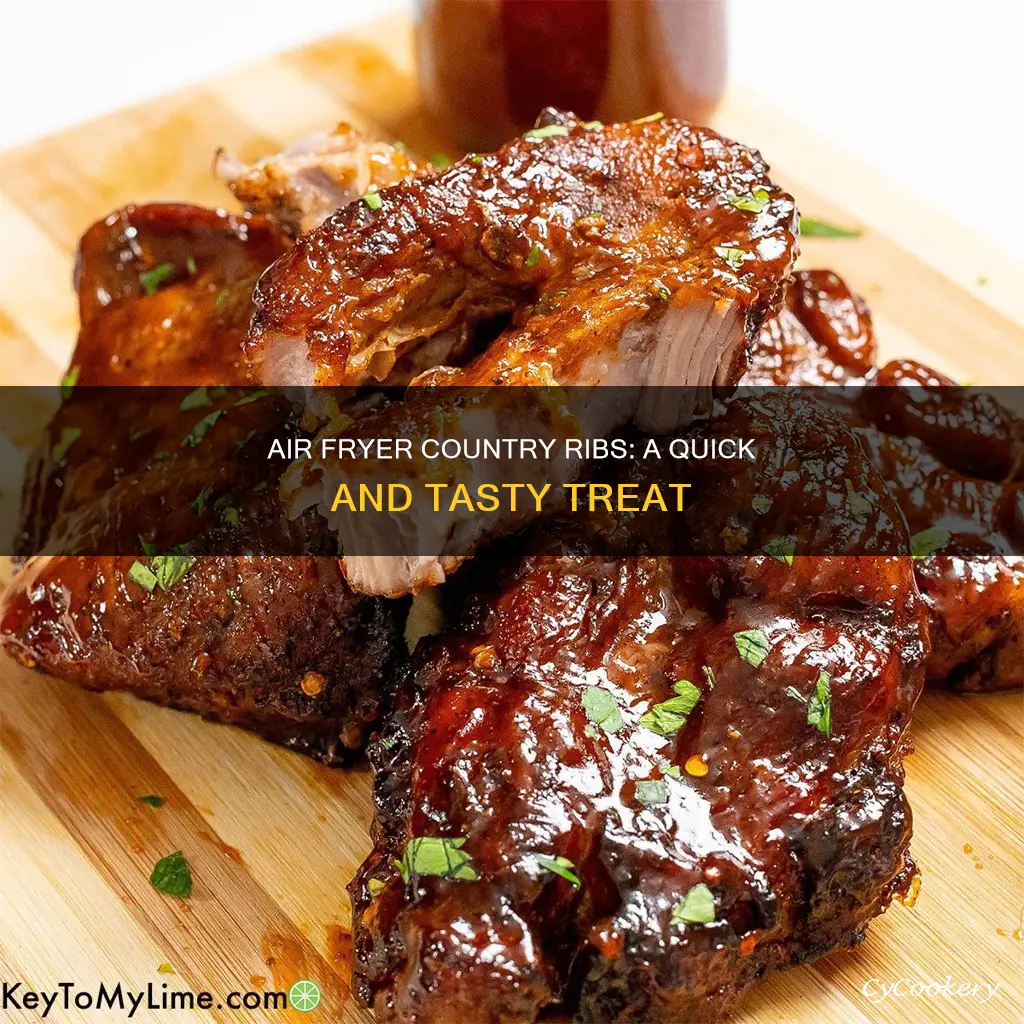 can you cook country ribs in an air fryer