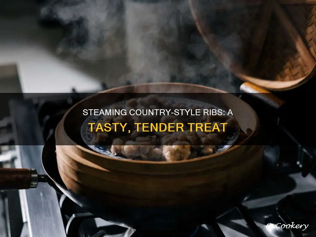 can you cook country style ribs in a steamer basket