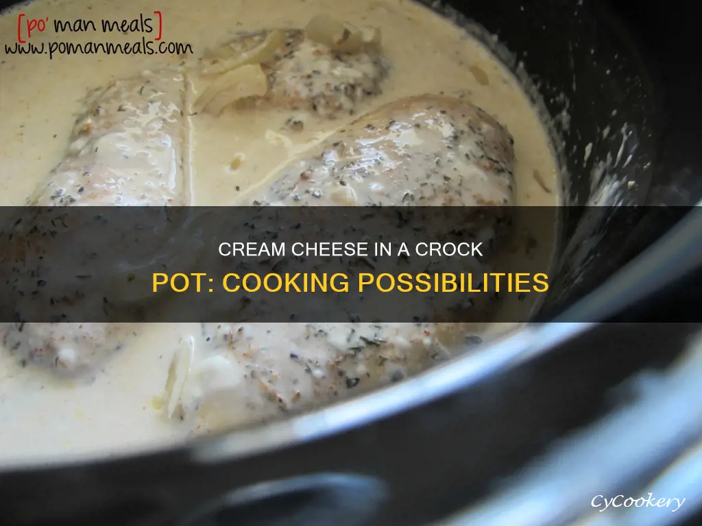 can you cook cream cheese in crock pot