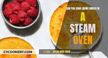 Steaming Creme Brulee: A Tasty Oven-Baked Treat